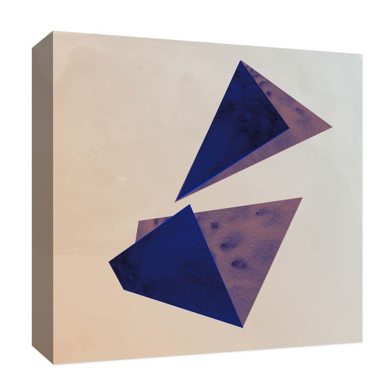 "Landmark'' Canvas Abstract Wall Art 15 in. x 15 in.